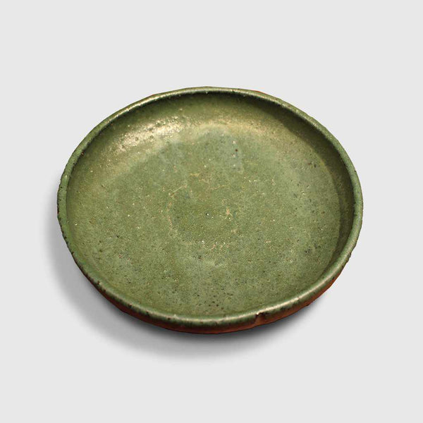 [แจกัน] Mugwort Glaze Flower Pot 210 | Mashino Kiln | Iga Wares