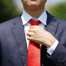 [領帶] Scarlet Miyavi 33 Momme絲綢緞面| Gunnai紡織品|富士櫻花