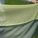 [SCARF] STALL KASANE YOUNG GRASS COLOR (SPRING GREEN × CITRON) | GUNNAI TEXTILES| FUJI SAKURA