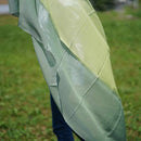 [SCARF] STALL KASANE YOUNG GRASS COLOR (SPRING GREEN × CITRON) | GUNNAI TEXTILES| FUJI SAKURA