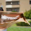 [圍巾] Stall Kasane Yamato Persimmon（柿子×虹彩）| Gunnai紡織品|富士櫻花