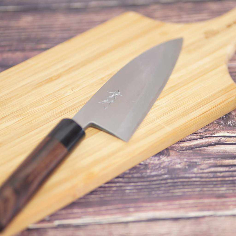 [廚房（廚師）刀]這個偽造的風嵴Deba刀180mm | Echizen鍛造刀片