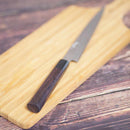 [KITCHEN (CHEF) KNIFE] THIS FORGED STYLE CREST SASHIMI KNIFE 200MM | ECHIZEN FORGED BLADES| IWAI CUTLERY