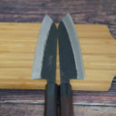 [KITCHEN (CHEF) KNIFE] THIS FORGED BLACK KNIVES SANTOKU KNIFE 170MM | ECHIZEN FORGED BLADES| IWAI CUTLERY