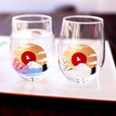 [유리] MT. 후지 마술 2 조각 | 일본 슌 | 미노 워케스