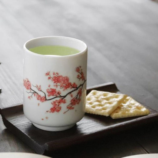 [Tea Cup] Shun Japan Sakura Magic Yunomi | Mino Wares | Marumo Takagi