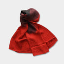 [STOLE] NAZCA-MON RED | MIKAMO SANROKU WORKS | TIE DYEING