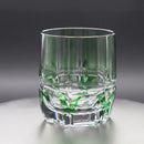 [ROCKS GLASS] WHISKEY GLASS BAMBOO STEM SERIES | EDO KIRIKO | KAGAMI CRYSTAL