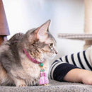 [PET SUPPLY] CAT NECKLACE FOR CATS (COLLAR) HEIAN | NAKANO ISUKE | KYOTO BUDDHIST BEADS