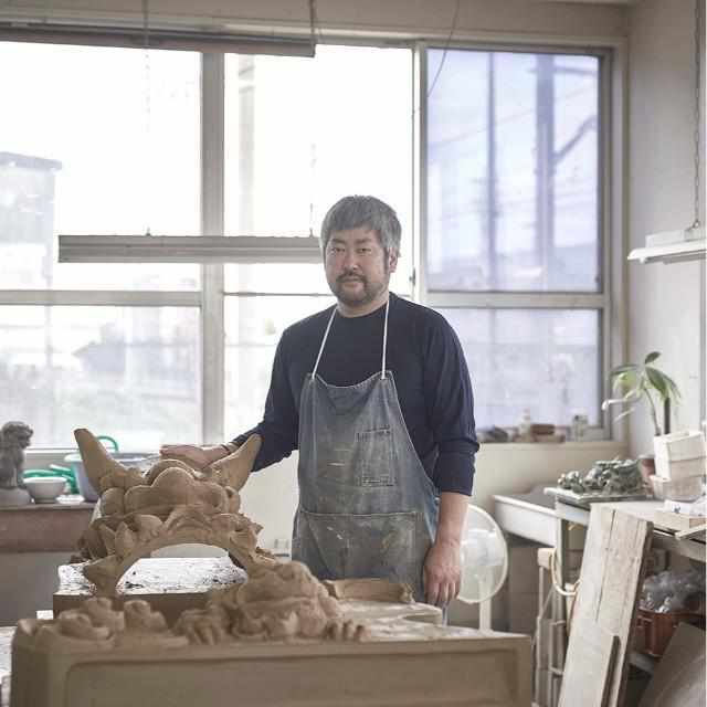 [GARGOYLE (GARGOYLE STATUE) INTERIOR] KARASU TENGU ONIGAWARA TO DECORATE THE ROOM: YOSHITAKA KATOCRAFTS | SANSHU ONIGAWARA CRAFTS | ONIGAWARA IEMORI