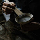 【텀블러/물병】 열머그루시 우산병 웨이브 치도리(블랙) | 에치젠 칠기