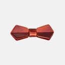 [TIE] LACQUER BOW TIE (SANDALWOOD) | CONCERTO | TAKAOKA LACQUERWARE