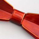 [TIE] LACQUER BOW TIE (SANDALWOOD) | CONCERTO | TAKAOKA LACQUERWARE