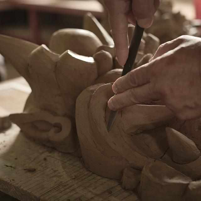 [Gargoyle (Gargoyle Statue)] 오니가 와라 방을 꾸미기 : Enzaburo Kamiya | Sanshu Onigawara Crafts.