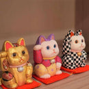 [BECKONING (LUCKY) CAT] MANEKI NEKO, GLOW (S) | EDO ART DOLLS | KAKINUMA DOLLS