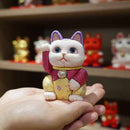 [BECKONING (LUCKY) CAT] MANEKI NEKO, GLOW (S) | EDO ART DOLLS | KAKINUMA DOLLS