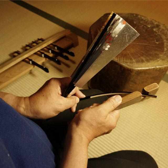 [แฟนมือ] แฟน ๆ น้ำหอม Utsushika Awayuki x Agarwood | Kyoto Folding Fans | Ohnishi Tsune Shoten