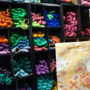 [แผ่นขนาดใหญ่ (แผ่นเสียง)] จาน (Hana Cloisonne) สีดำ | Nishijin Re: Nista | สิ่งทอของนิชิจิน