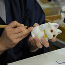 [Beckoning (Lucky) Cat] Maneki Neko, Kinsho | Edo Art Dolls | ตุ๊กตา Kakinuma