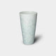 [MUG (CUP)] FLOWER CRYSTAL (WHITE) BEER TUMBLER | TOUAN | KYOTO-KIYOMIZU WARES