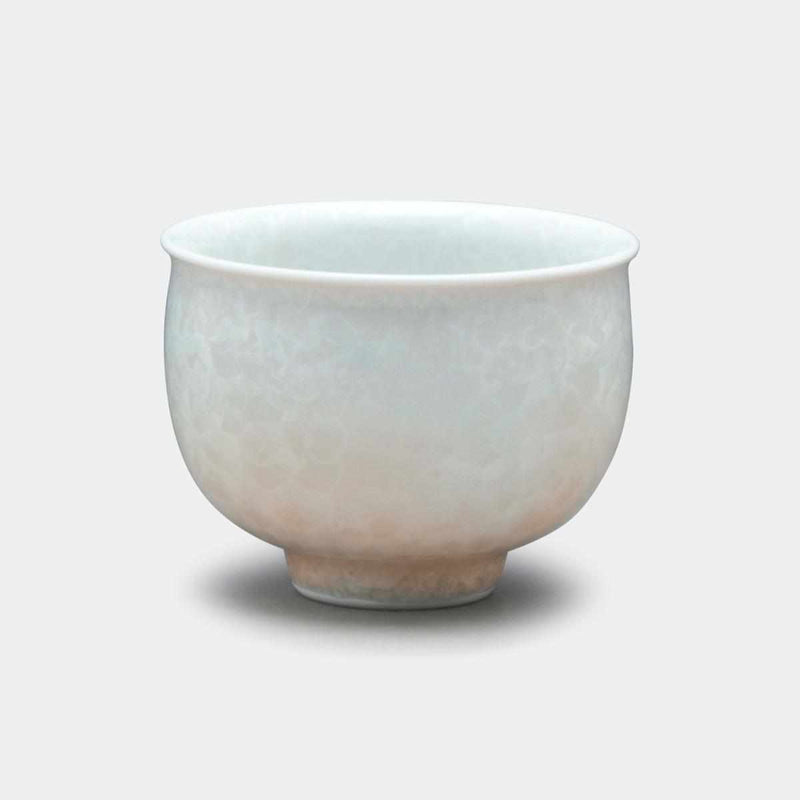 [MUG (CUP)] FIVE-COLORED FLOWER CRYSTAL TEA BOWL (5-PIECE SET) | TOUAN | KYOTO-KIYOMIZU WARES