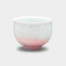 [MUG (CUP)] FIVE-COLORED FLOWER CRYSTAL TEA BOWL (5-PIECE SET) | TOUAN | KYOTO-KIYOMIZU WARES