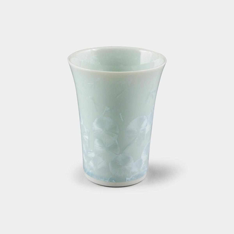 [แก้ว (ถ้วย)] Flower Crystal (สีขาว) ฟรีถ้วย | Touan | สินค้า Kyoto-Kiyomizu