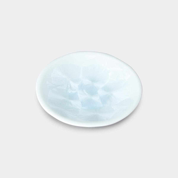 [小菜（盤子）]花晶（白色）小板|京都-千代津戰爭