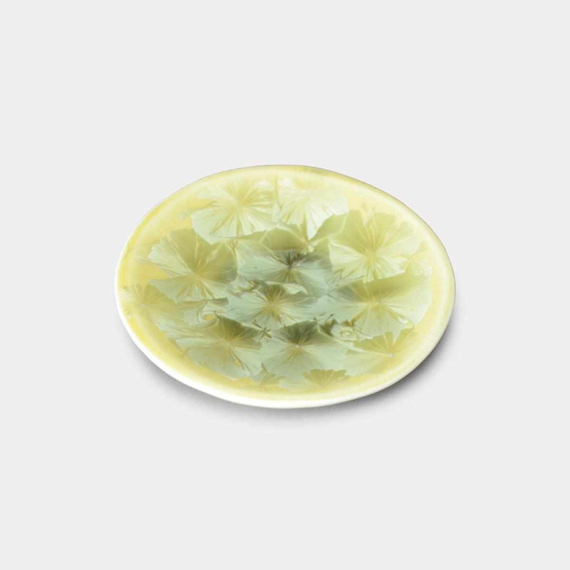 [SMALL DISH (PLATE)] FLOWER CRYSTAL SMALL PLATE 90 (5-PIECE SET) | TOUAN | KYOTO-KIYOMIZU WARES