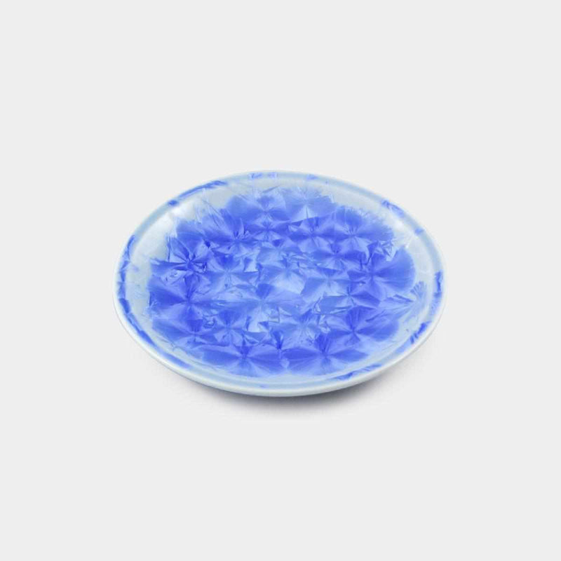 [작은 접시 (플레이트)] 꽃 크리스탈 이름 플레이트 (5 피스 세트) | 교토 키요 미즈 상품