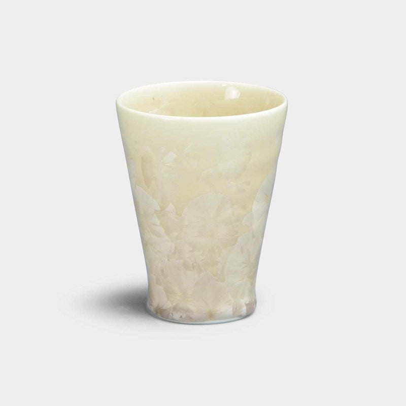[찻잔 (컵)] 꽃 크리스탈 (브라운) 작은 컵 | 교토 키요 미즈 상품