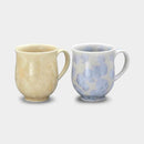 [MUG (CUP)] FLOWER CRYSTAL (SILVER FLOWER GOLD FLOWER) MUG (2-PIECE SET) | TOUAN | KYOTO-KIYOMIZU WARES