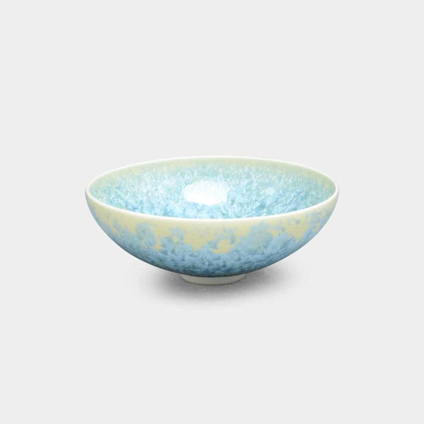 [찻잔 (컵)] 꽃 크리스탈 (하나다) 평평한 차 그릇 | 교토 키요 미즈 상품