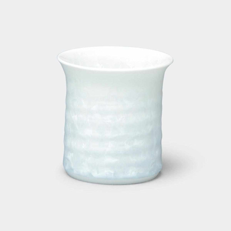 [찻잔 (컵)] 꽃 크리스탈 (흰색) 텀블러 | 교토 키요 미즈 상품