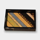 [珠寶盒 /珠寶組織者]木托盤（漆黑）S |江戶藝術娃娃| kakinuma娃娃