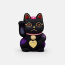 [招手（Lucky）Cat] Maneki Neko，Kinsai（S）|江戶藝術娃娃| kakinuma娃娃