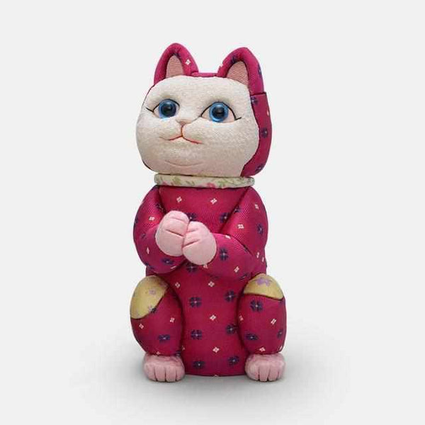 [Beckoning (Lucky) Cat] Maneki Neko ปรารถนาดาว (เรืองแสง) | ตุ๊กตาศิลปะเอโดะ