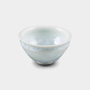 [SAKE CUP] FLOWER CRYSTAL (WHITE) GUINOMI | TOUAN | KYOTO-KIYOMIZU WARES