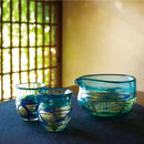 [ขวดสาเก] Kinsai Ao Ruri Sake Sake | Tsugaru Vidro | aderia