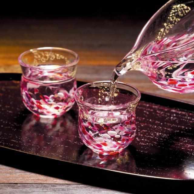 [Sake Bottle] Flower Raft Flower Raft Sake ชุดล่องแก่ง | Tsugaru Vidro