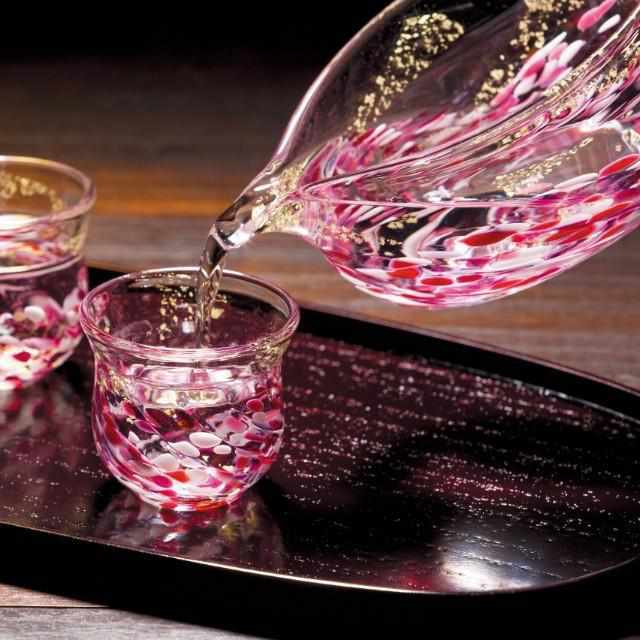 [Sake Bottle] Flower Raft Flower Raft Sake ชุดล่องแก่ง | Tsugaru Vidro