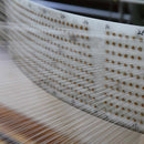 [SCARF] STALL YASURAGI ERIMAKI (RED × SAND BEIGE × WINE × BROWN) | GUNNAI TEXTILES| FUJI SAKURA