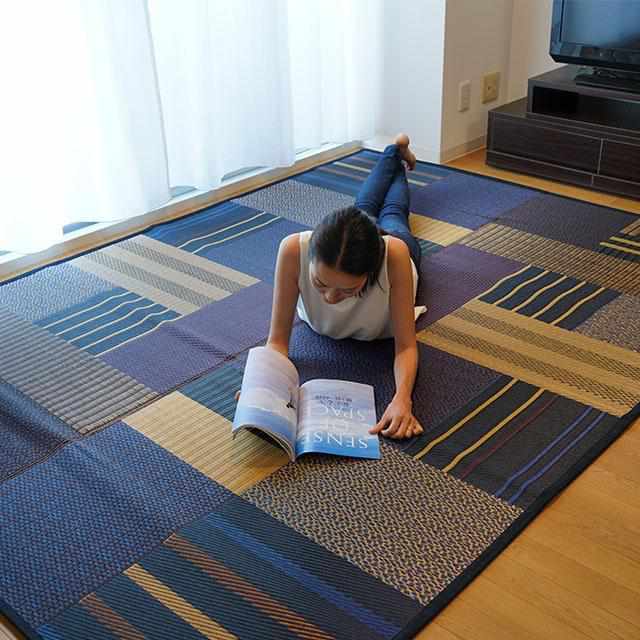 [다다다미] 블 루 라 시 카펫 (191 X 250 cm) | 다다미