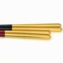 [CHOPSTICKS] COUPLE CHOPSTICKS / CHOPSTICK REST SET SHIZUKU (GOLD) | KANAZAWA GOLD LEAF