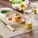 [แก้ว (ถ้วย)] แก้วแก้วเจาะ (2 ชิ้น) | Hakuichi | ใบทอง Kanazawa