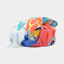 [FUROSHIKI] HANA (PLAIN WEAVE 96CM) | DYEING | ASAKURA SENPU