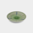 [SMALL DISH (PLATE)] HIBIKI ASH GLAZE SANSAI PLATE 150 | DAINICHI | KYOTO-KIYOMIZU WARES