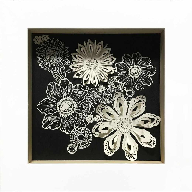 [ศิลปะการตัดกระดาษ] Kiriken Hidamari (การตัดกระดาษสามมิติ) 3 | Masayo Fukuda | ตัดออก