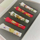 [CANDLE] 2 MOMME 5 BOTTLES SET TREASURE EXHAUSTION (2) |  JAPANESE CANDLES | NAKAMURA CANDLE