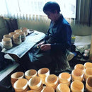 [玻璃杯 /水瓶]熱杯漆移動玻璃杯阿拉伯奶酪（黑色）| echizen漆器| takumiichi